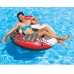Intex River Run 1 53" Inflatable Floating Water Tube Lake Raft, Red (4 Pack)   